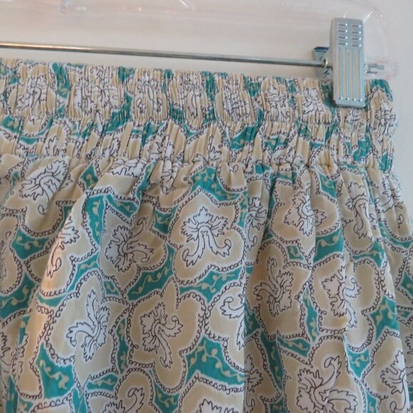 GILLIA HAWAII Floral Print Pull On Pants Festival Summer Boho Bohemian - Size M - Picture 13 of 14